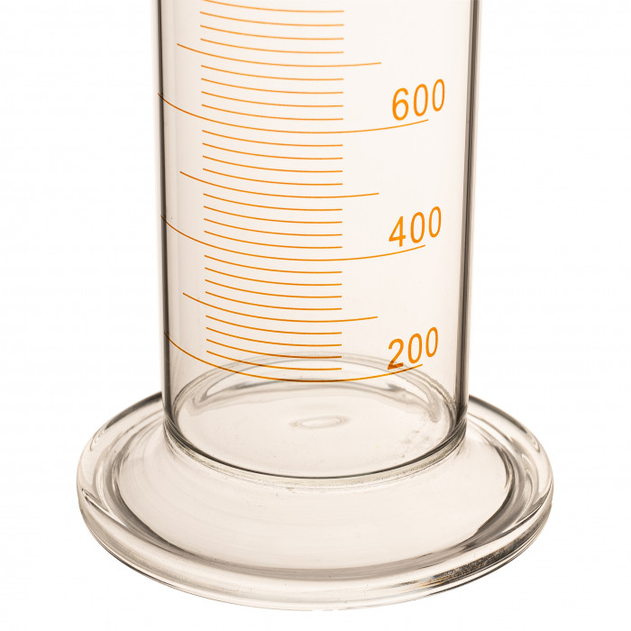 Цилиндр 2000 мл (мерный: исполнение 1 - на стеклянном основании), 1-2000-2