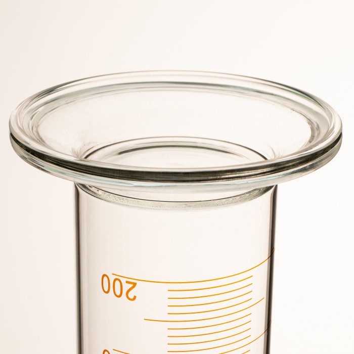 Цилиндр 2000 мл (мерный: исполнение 1 - на стеклянном основании), 1-2000-2