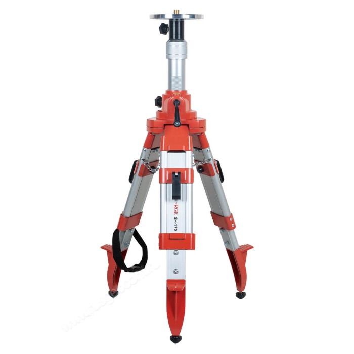 Комплект: ротационный нивелир AMO ROTOR 300 с калибровкой + штатив RGK SH-170 рейка RGK LR-2