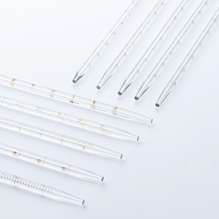 Пипетка градуированная (тип 3 - от верхней нулевой отметки до сливного кончика) 3-1-2-0,2