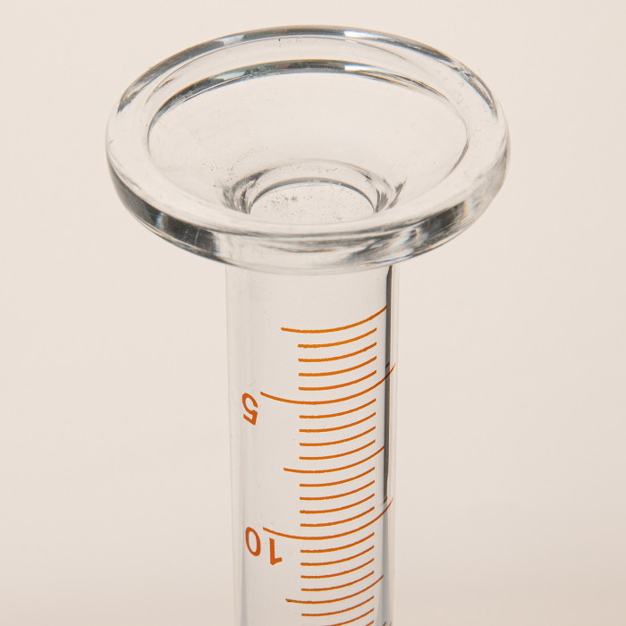 Цилиндр 25 мл (мерный: исполнение 1 - на стеклянном основании), 1-25-2
