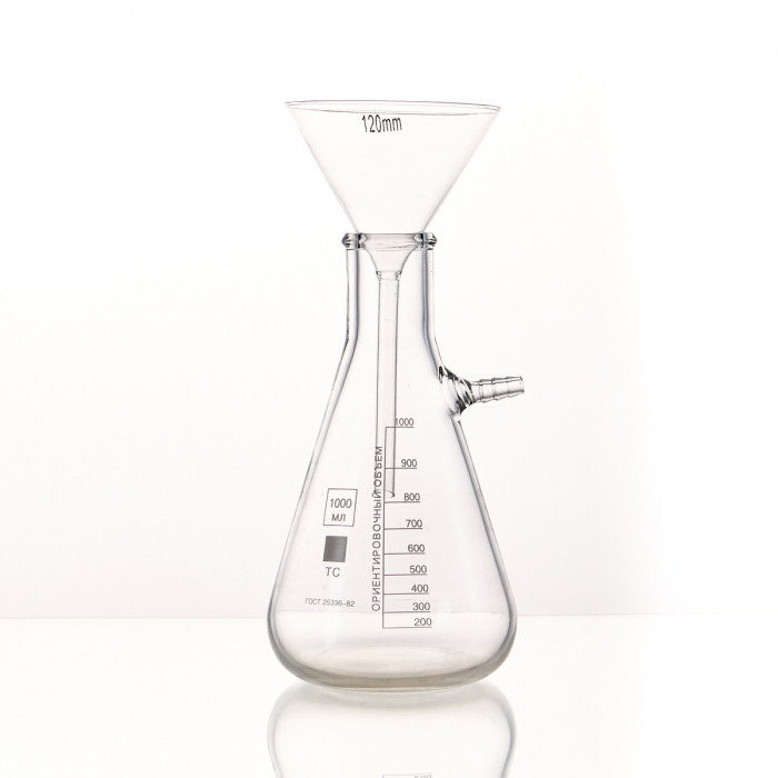 Воронка лабораторная В-120 мм, диаметр 120 мм ТС