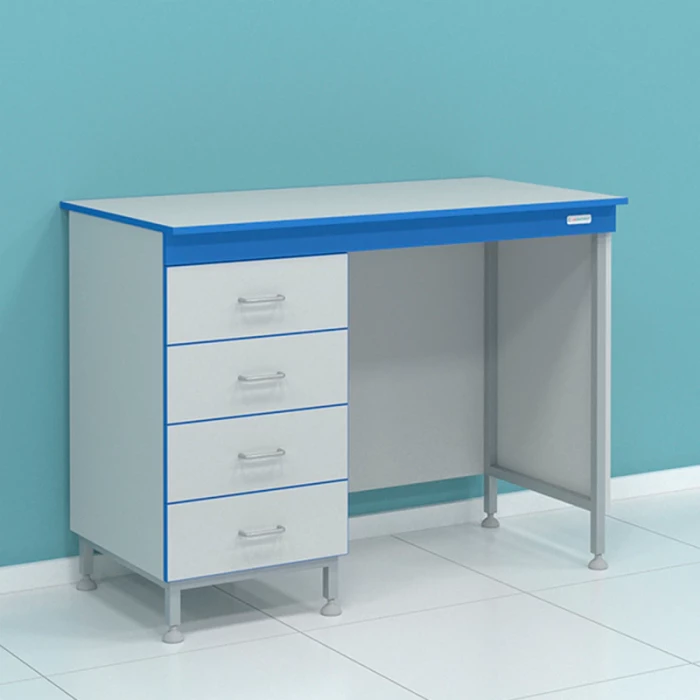 Стол пристенный однотумбовый с ящиками серии "Стандарт" (высота 900 мм) СТ.СП1Я.120.60.90 HPL0.9