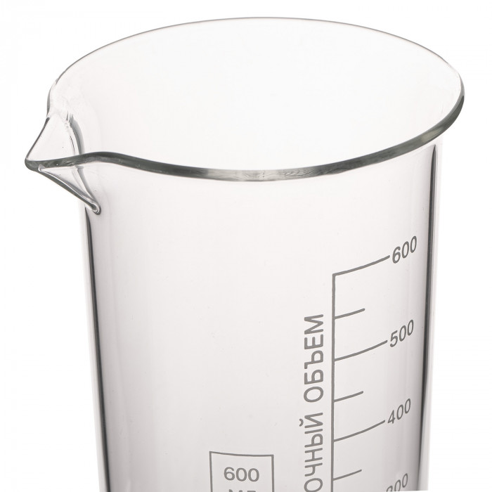 Стакан лабораторный высокий 600 мл, В-1-600 ТС