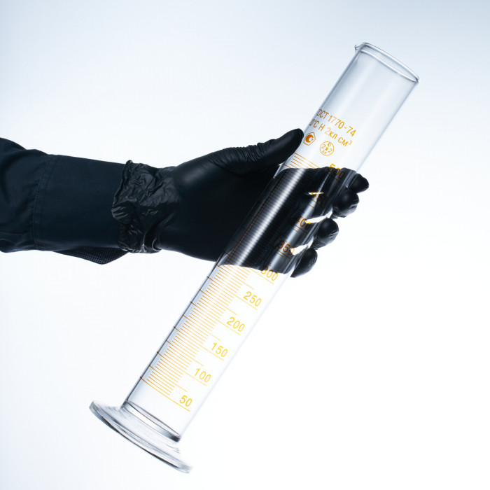 Цилиндр 500 мл (мерный: исполнение 1 - на стеклянном основании), 1-500-2