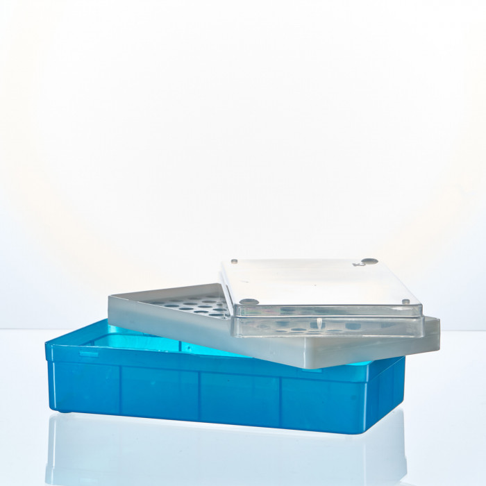 Штатив-бокс для центрифужных пробирок на 1,5 мл, 72 гнезда, п/п,Greetmed