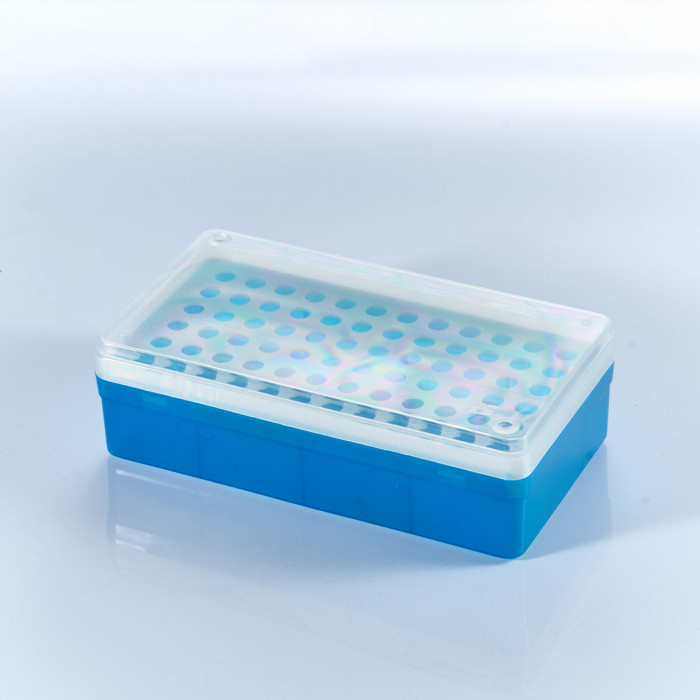 Штатив-бокс для центрифужных пробирок на 1,5 мл, 72 гнезда, п/п,Greetmed