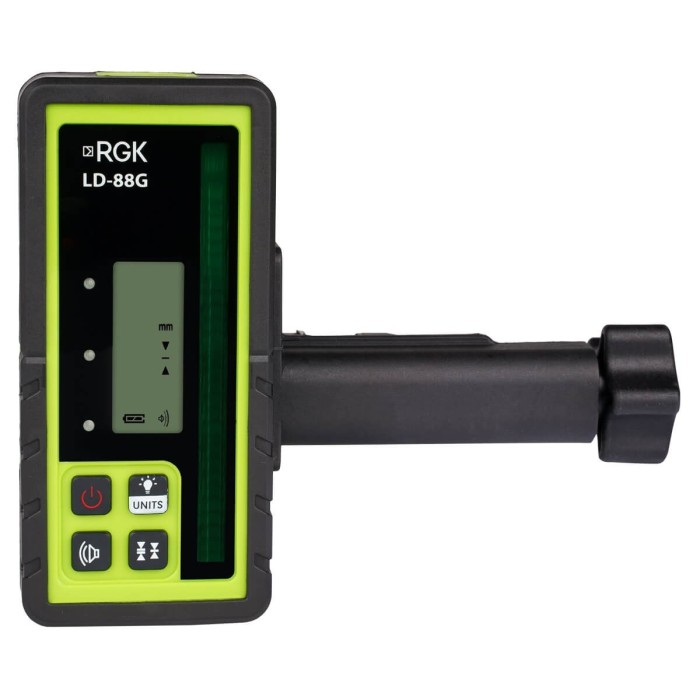 Комплект: ротационный нивелир AMO ROTOR 300G с калибровкой + штатив RGK SH-170 рейка RGK LR-2 приемник RGK LD-88G