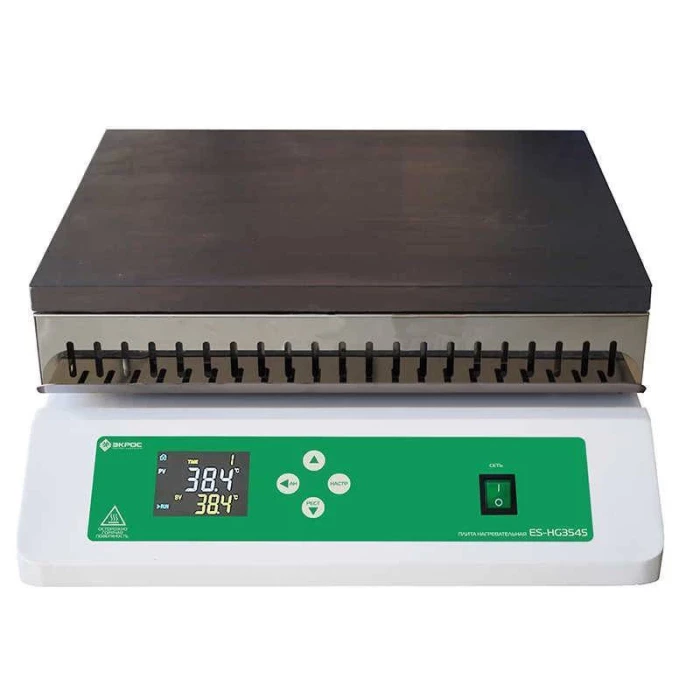 Плита нагревательная ES-HG3545 Экрос (350х450мм, до 400С, графит)