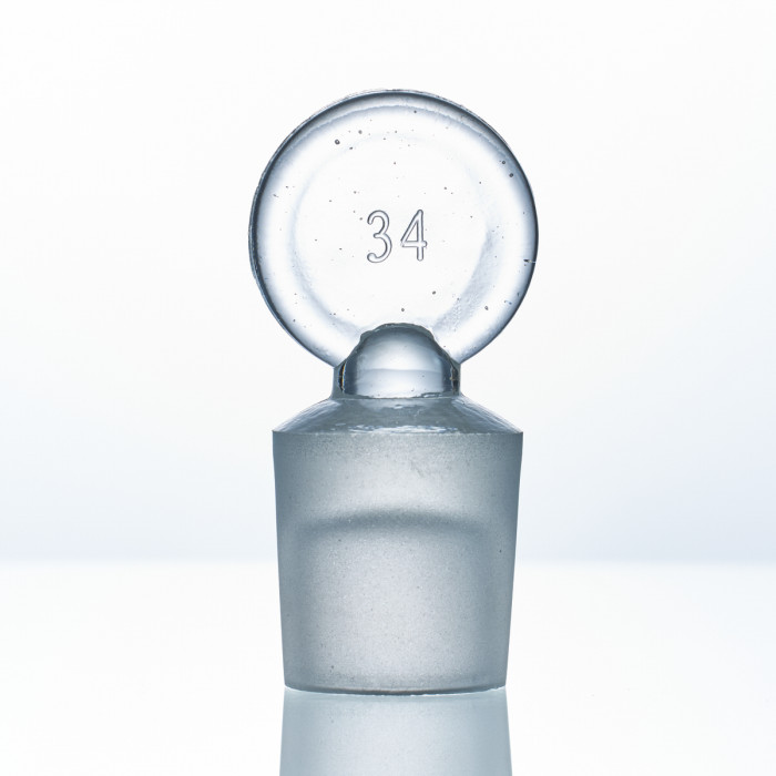 Колпак лабораторный 200×300 мм, стеклянный с пробкой