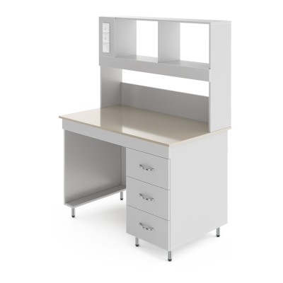 Физический лабораторный стол со столешницей из полипропилена НВ-1200 ПП