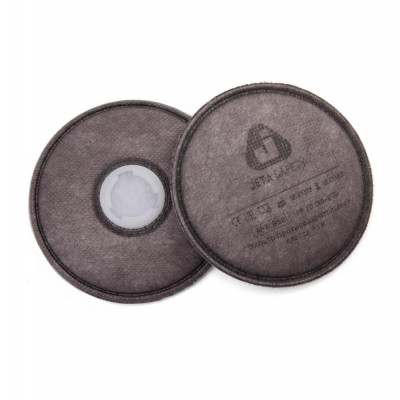 6521 Фильтр противоаэрозольный Jeta Safety класса P3 R, в упаковке 2 шт