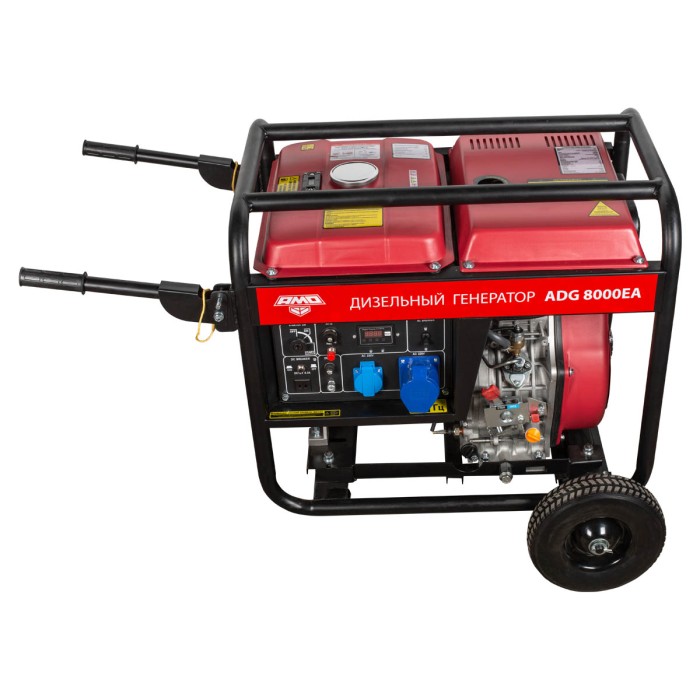 Дизельный генератор AMO ADG 8000EA