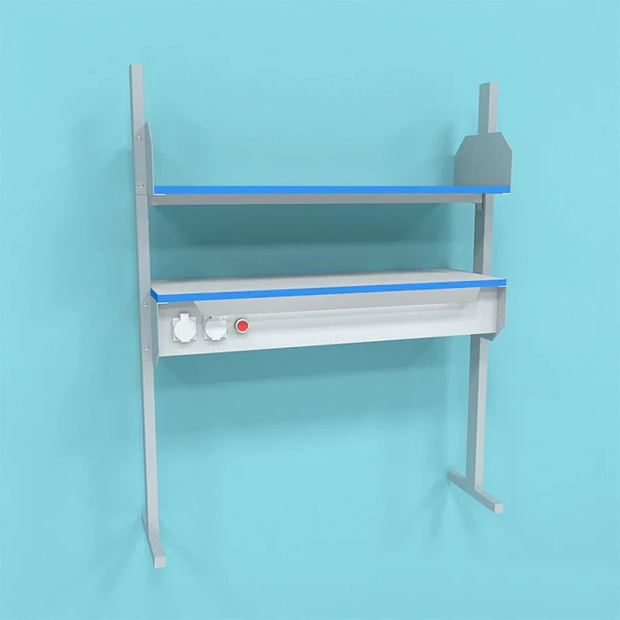 Надстройка для лабораторного стола пристенная ПР.НПР.90 серии "Прагматик"