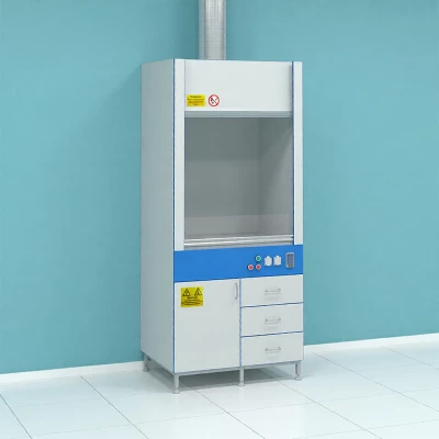 Шкаф вытяжной общего назначения с ящиками серии Стандарт СТ.ШВЯ.93.71.215 HPL16