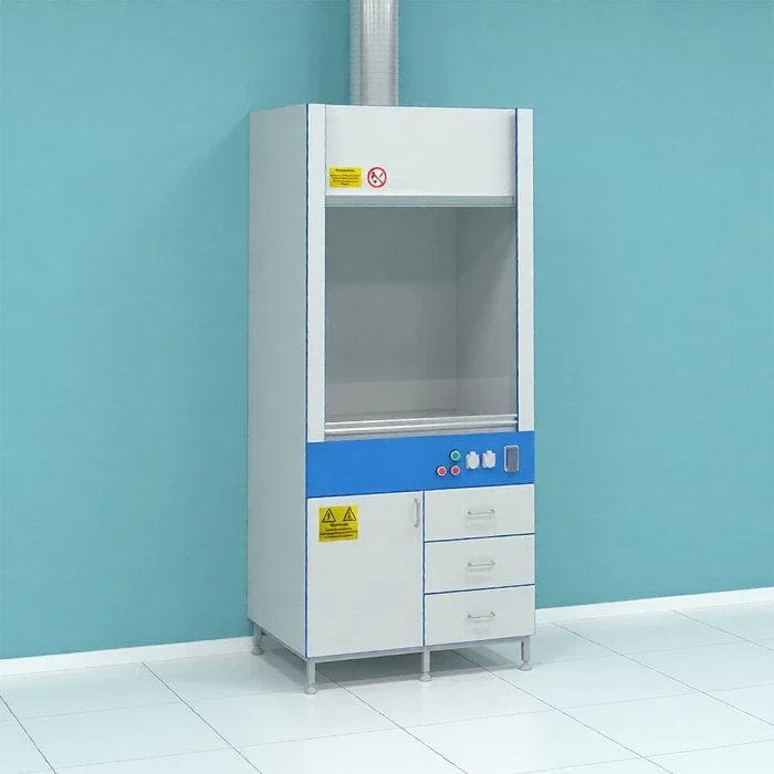 Шкаф вытяжной общего назначения с ящиками серии Стандарт СТ.ШВЯ.93.71.215 HPL16