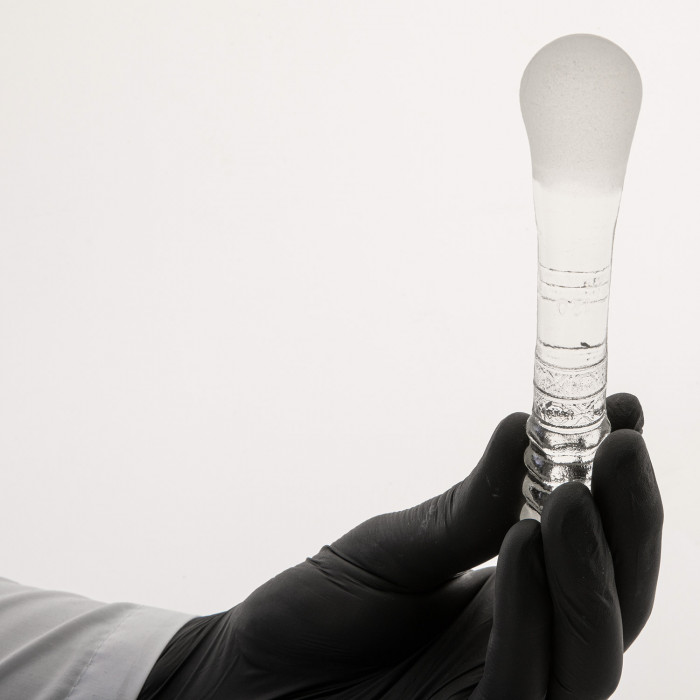 Ступка стеклянная с пестиком, диаметр 120 мм