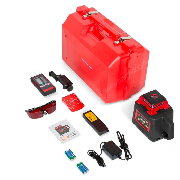 Ротационный нивелир RGK SP-400 с калибровкой