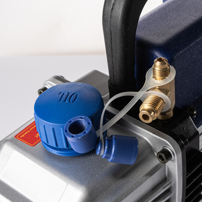 Насос вакуумный 70 л/мин, 1-ступенчатый, масляный RS-1