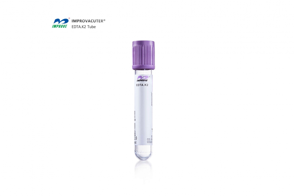 Вакуумные пробирки с ЭДТА К2 Improvacuter 4 мл 13×75 мм для гематологии ...