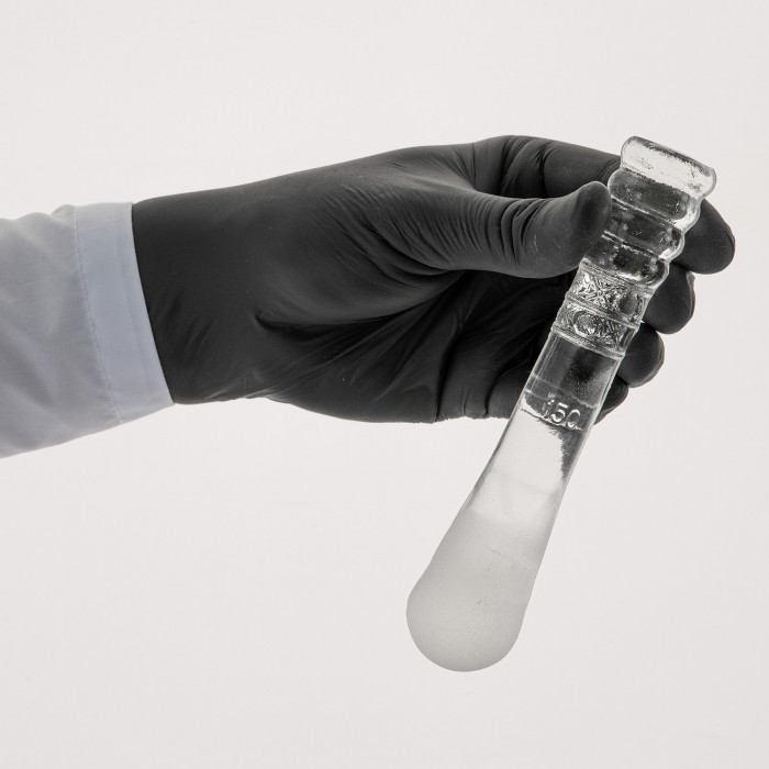 Ступка стеклянная с пестиком, диаметр 150 мм