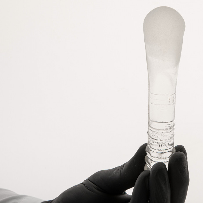 Ступка стеклянная с пестиком, диаметр 150 мм