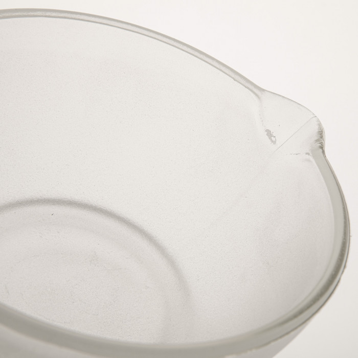 Ступка стеклянная с пестиком, диаметр 150 мм