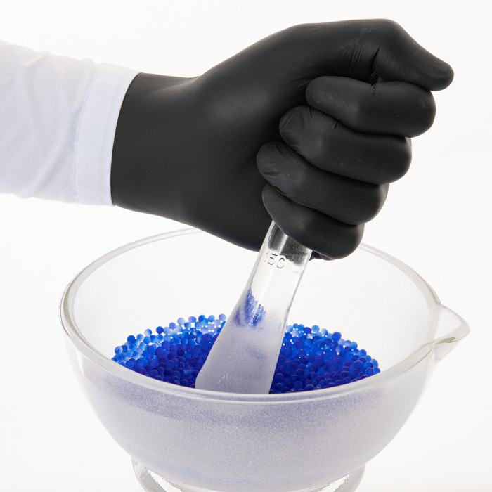 Ступка стеклянная с пестиком, диаметр 150 мм