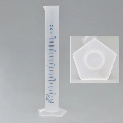 Цилиндр мерный 50 мл, п/п, синяя градуировка, Kartell