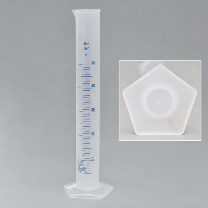 Цилиндр мерный 50 мл, п/п, синяя градуировка, Kartell