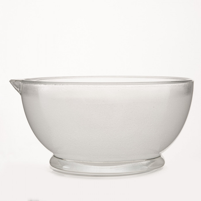 Ступка стеклянная с пестиком, диаметр 180 мм