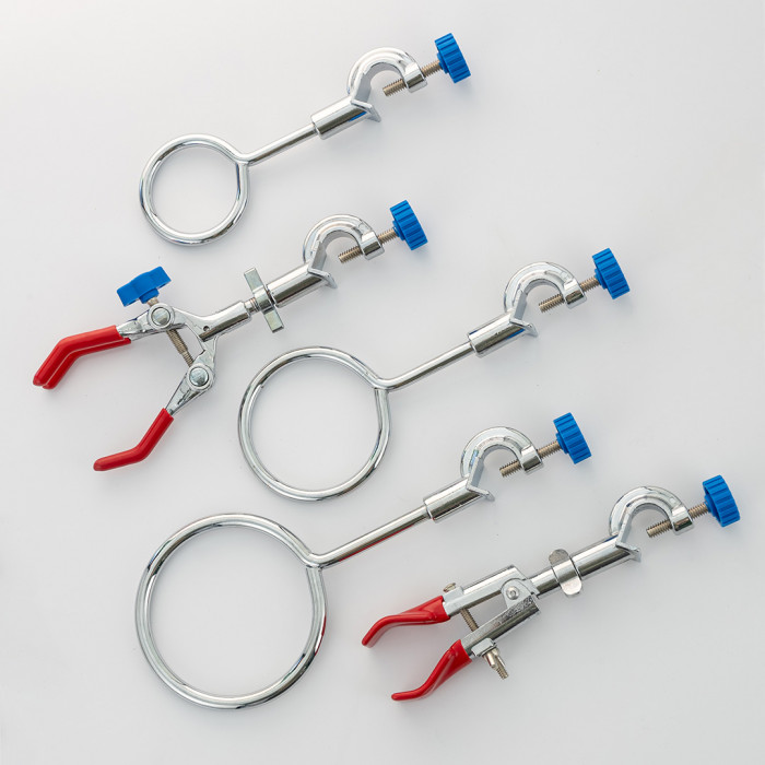 Штатив лабораторный для фронтальных работ ШФР-ММ (2 лапки, 3 кольца)