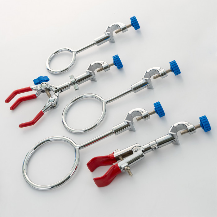 Штатив лабораторный для фронтальных работ ШФР-ММ (2 лапки, 3 кольца)