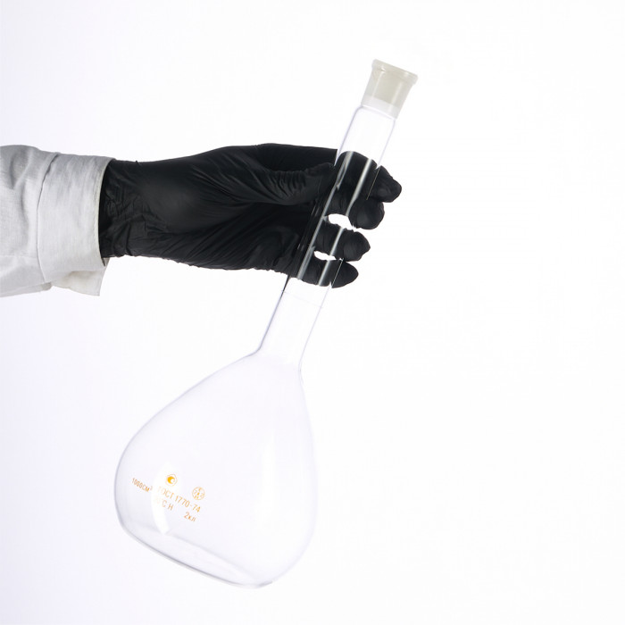 Колба мерная 1000 мл, 2-1000-2 (пришлифованная стеклянная пробка)