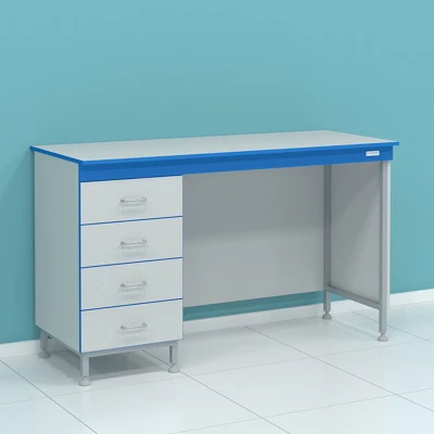 Стол пристенный однотумбовый с ящиками серии "Стандарт" (высота 900 мм) СТ.СП1Я.150.60.90 МК