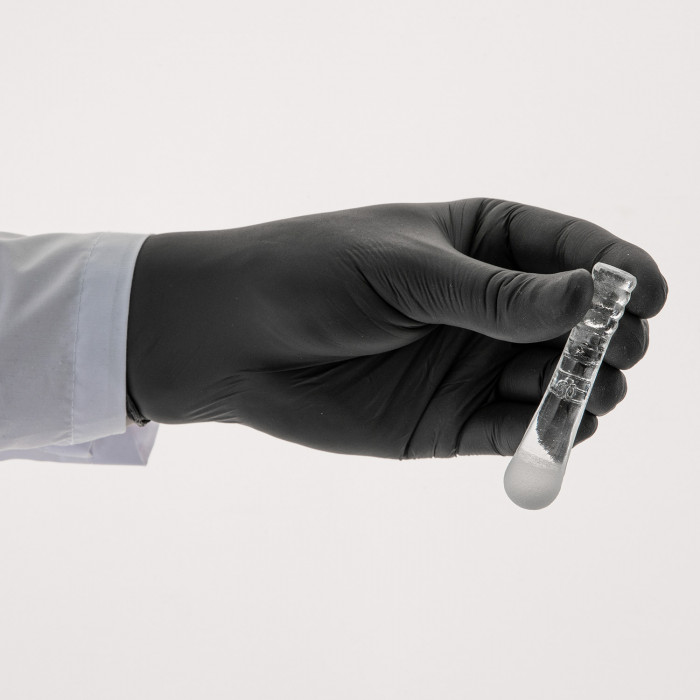 Ступка стеклянная с пестиком, диаметр 60 мм