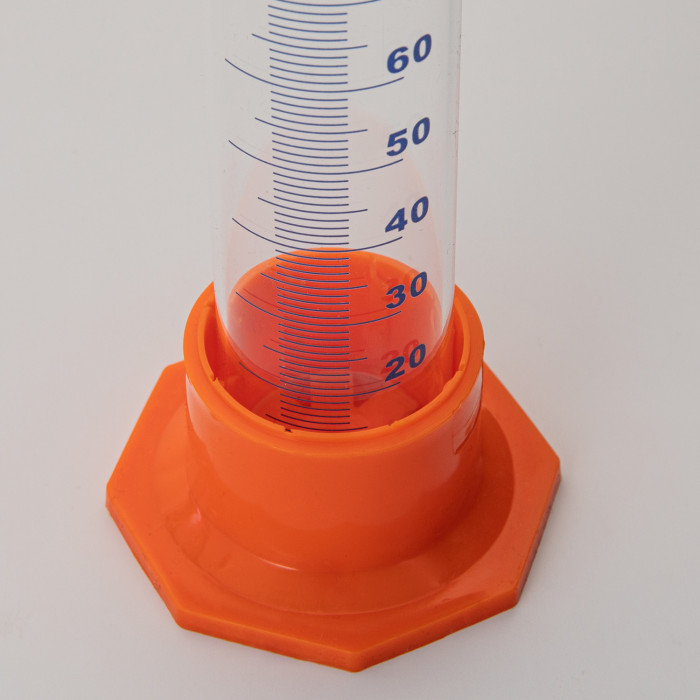 Цилиндр 100 мл (мерный: исполнение 3 - на полиэтиленовом основании), Цилиндр 3-100-2