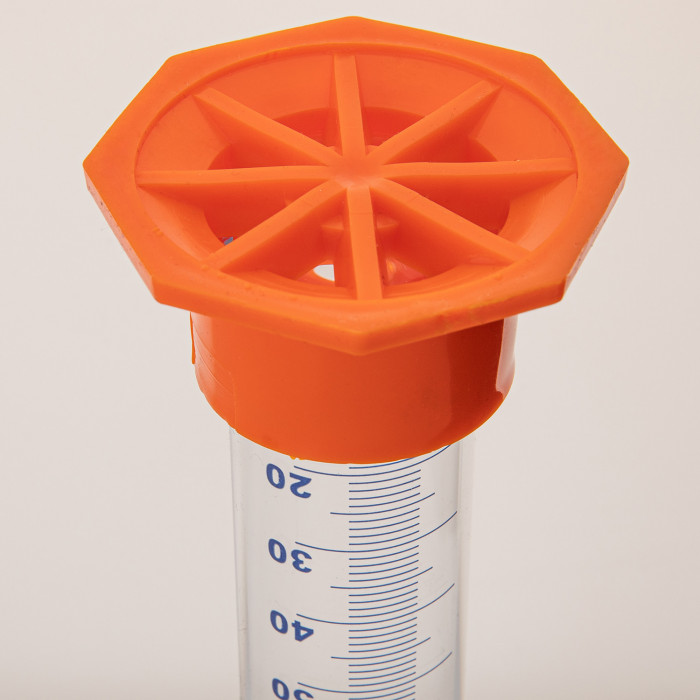 Цилиндр 100 мл (мерный: исполнение 3 - на полиэтиленовом основании), Цилиндр 3-100-2