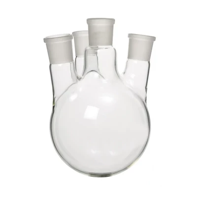 Колба четырехгорлая 250 мл, КГУ-4-1-250-29/32-14/23-14/23-14/23