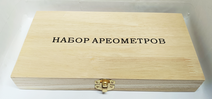 Профессиональный набор ареометров НАСП-3-1 к