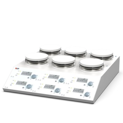 DLAB MS-H280-S6 Мешалка магнитная 6-местная с подогревом