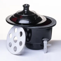 Эксикаторы темное стекло с краном